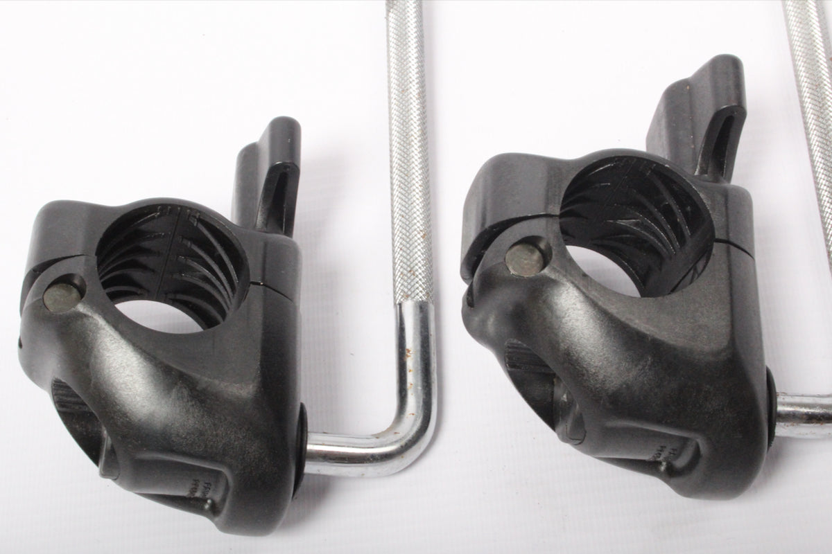 2x Roland Drum Pad Clamps MDH10U Mounts + LArm/Rods VDrums Drum Kit