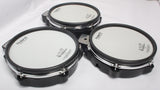 3x Roland PDX-100 10" Mesh Drum Pads Dual Zone Trigger Electronic Kit Snare or Tom
