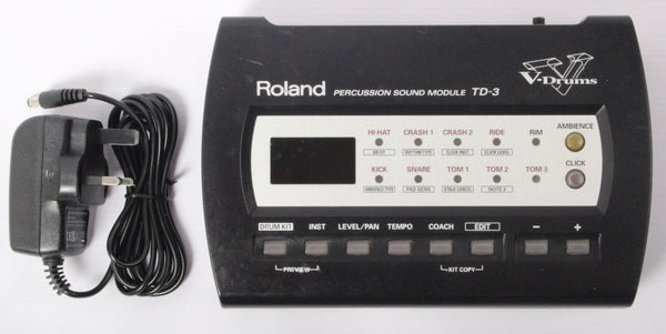 Roland V-Drums 電子ドラム TD-20X 音源モジュール Roland Electronic Drum Sound Module V-Drums TD-20 Cables