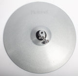Roland VH-12SV Hi-Hats Silver + Pearl Double Braced Hi-Hat Stand Electronic Cymbal Pad