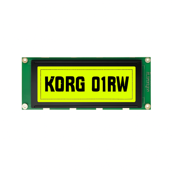 Korg 01R/W Replacement LCD Display Yellow/Green Backlight 12 Month Warranty