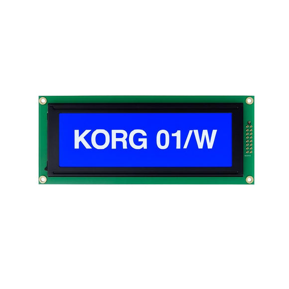 Korg 01/W Replacement LCD Display Blue Backlight 12 Month Warranty