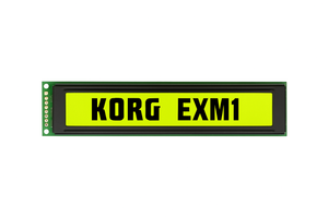 Korg EXM1 Replacement LCD Display Yellow/Green Backlight 12 Month Warranty