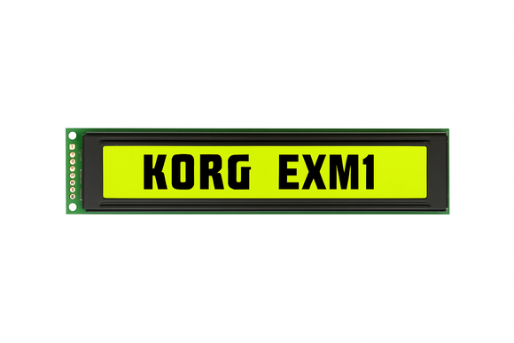 Korg EXM1 Replacement LCD Display Yellow/Green Backlight 12 Month Warranty