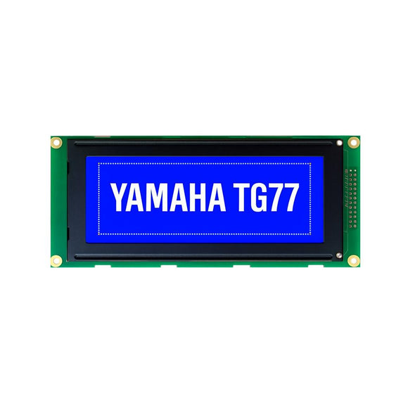 Yamaha TG77 Replacement LCD Display Blue Backlight 12 Month Warranty