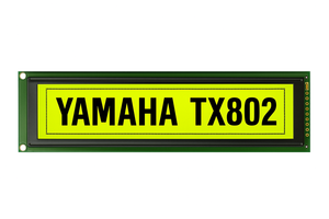 Yamaha TX802 Replacement LCD Display Yellow/Green Backlight 12 Month Warranty
