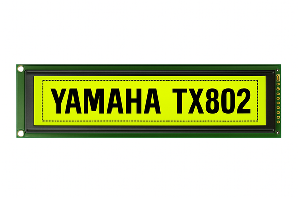 Yamaha TX802 Replacement LCD Display Yellow/Green Backlight 12 Month Warranty