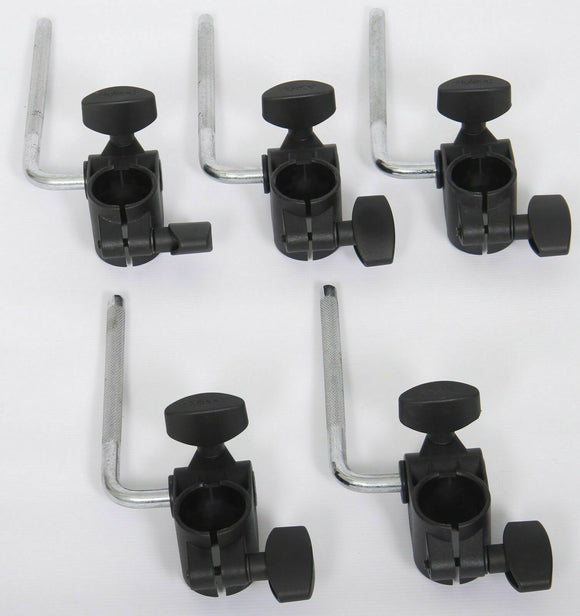 5x Roland Drum Pad Clamps Mounts + L-Arm/Rods MDH-6U TYPE 1 V-Drums Drum Kit