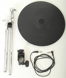Roland CY-14C Crash Cymbal 14" Electronic Dual Trigger Pad + Boom Arm & Clamp & Lead