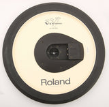 Roland CY-15R Electronic 3 Zone Ride Cymbal Trigger Pad + Boom Arm Clamp & Leads