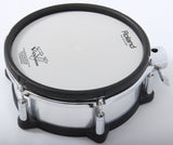 Roland PD-105X Drum Pad Mesh 10" Silver Brushed Metal Electronic Dual Trigger