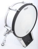 Roland KD-140-SV Bass Drum 14" Silver Electronic Kick Trigger Pad