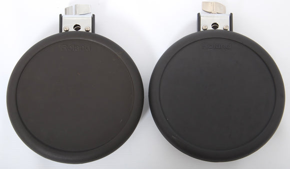 2x Roland PD-8 Drum Pads Electronic 8” Dual Trigger Snare or Tom