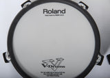 2x Roland PD-85 Mesh Drum Pads 8" Dual Zone Trigger For Electronic Drum Kit