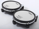 2x Roland PD-85 Mesh Drum Pads 8" Dual Zone Trigger For Electronic Drum Kit