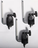 3x Roland Drum Pad Clamps Mounts + L-Arm/Rods MDH-6U TYPE 2 V-Drums Drum Kit
