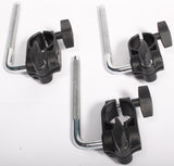 3x Roland Drum Pad Clamps Mounts + L-Arm/Rods MDH-6U TYPE 2 V-Drums Drum Kit
