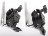 2x Roland Drum Pad Clamps Mounts + L-Arm/Rods MDH-6U TYPE 3 V-Drums Kit